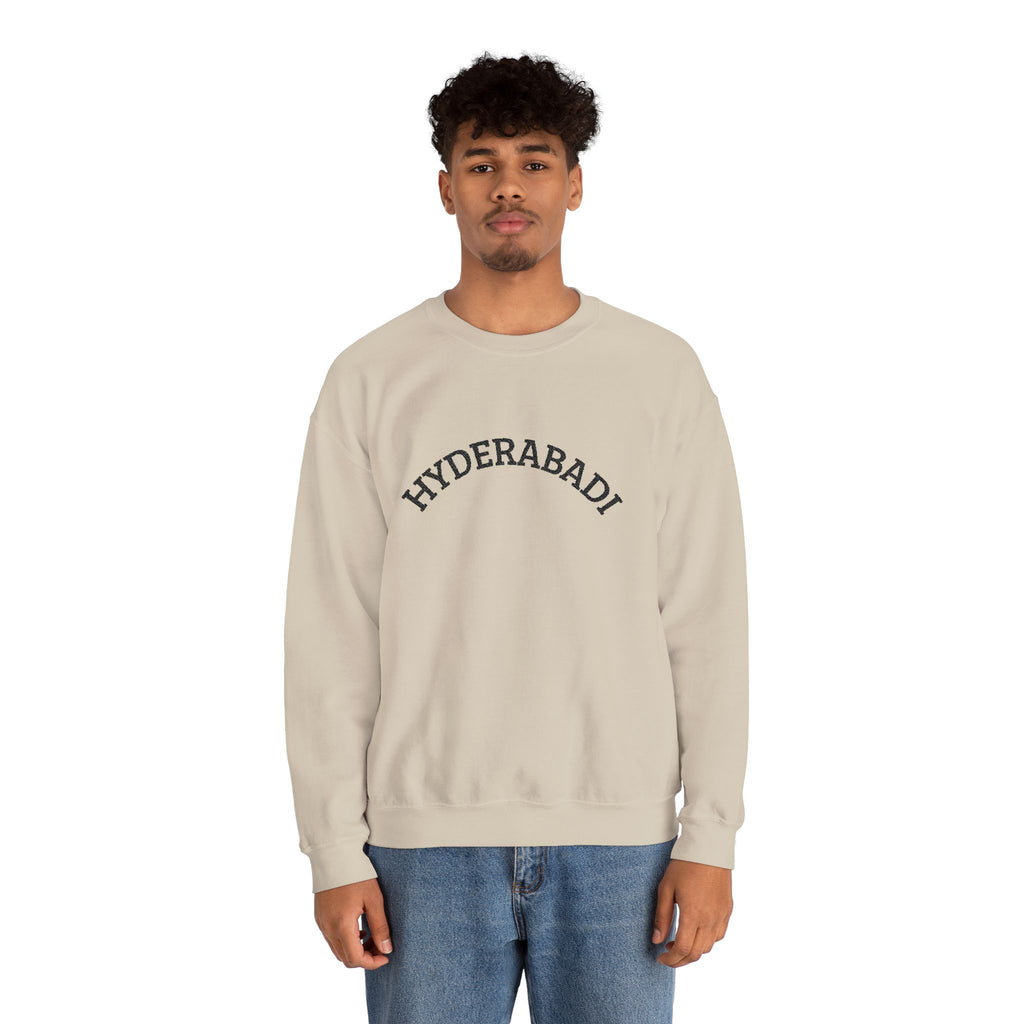 Hyderabadi Arch Logo Crewneck Sweatshirt