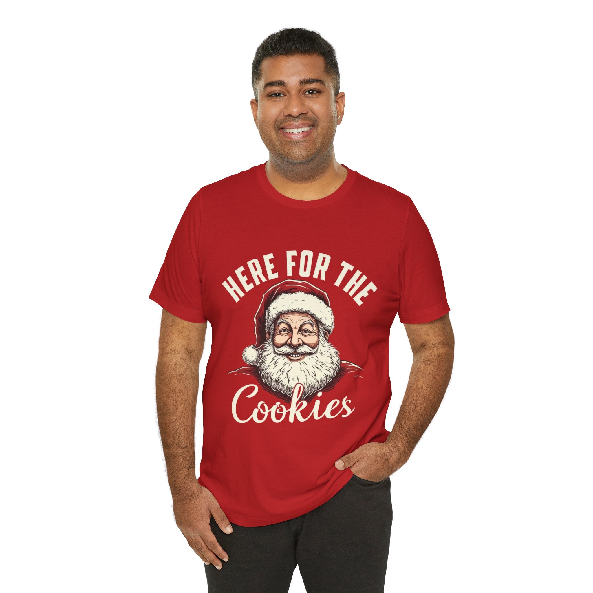 Santa Here for the Cookies Tee