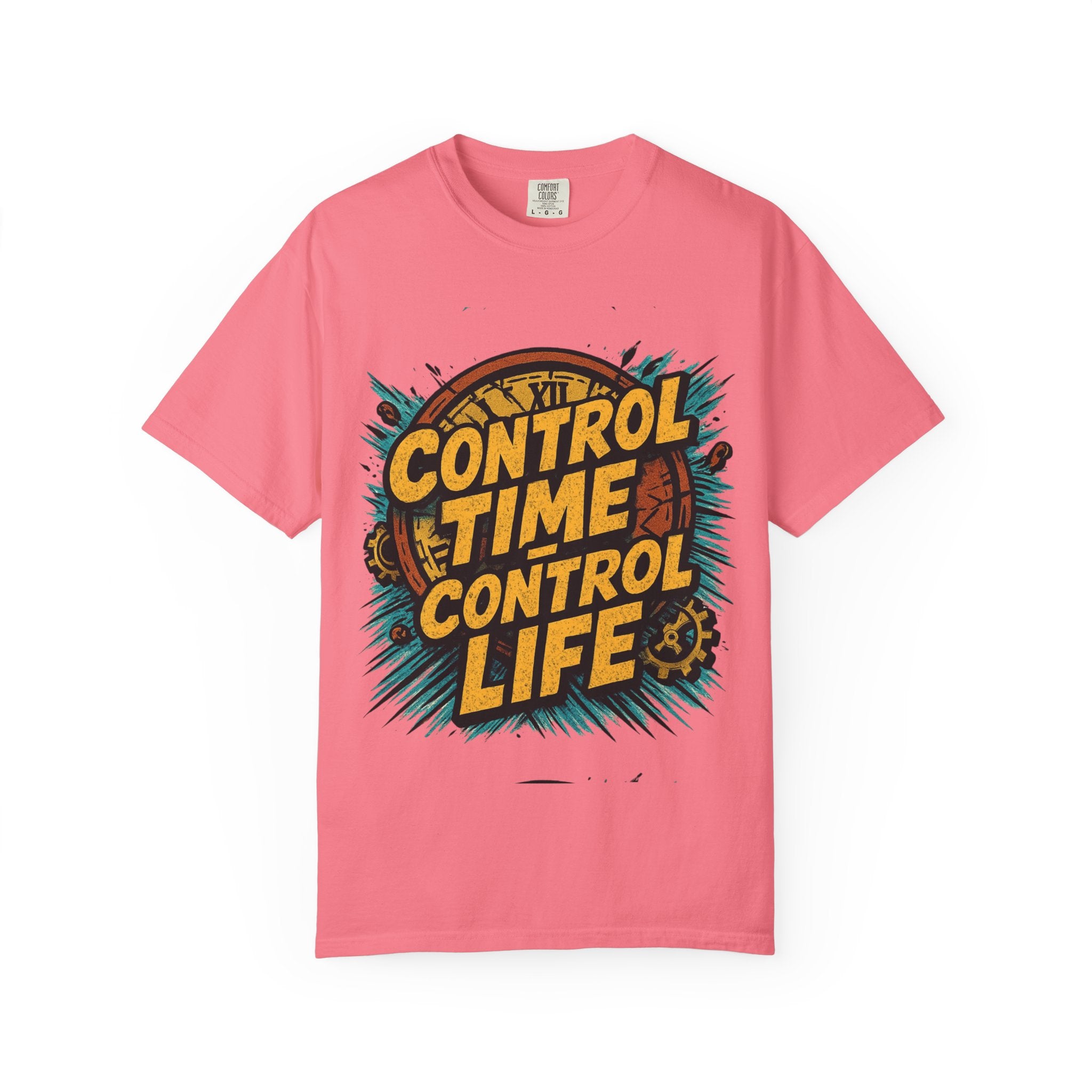 Control Time Control Life T-Shirt — Motivational Graphic Tee