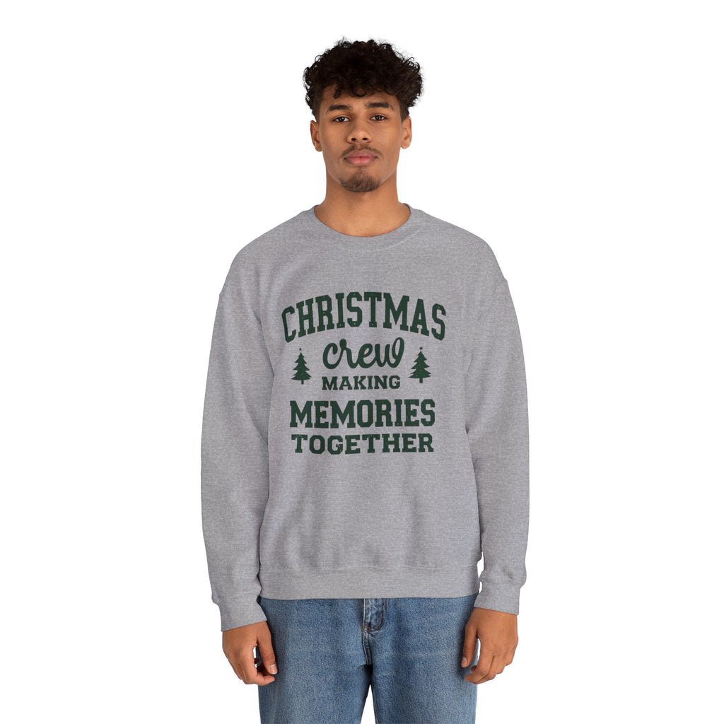 Christmas Crew Sweatshirt, Making Memories Together