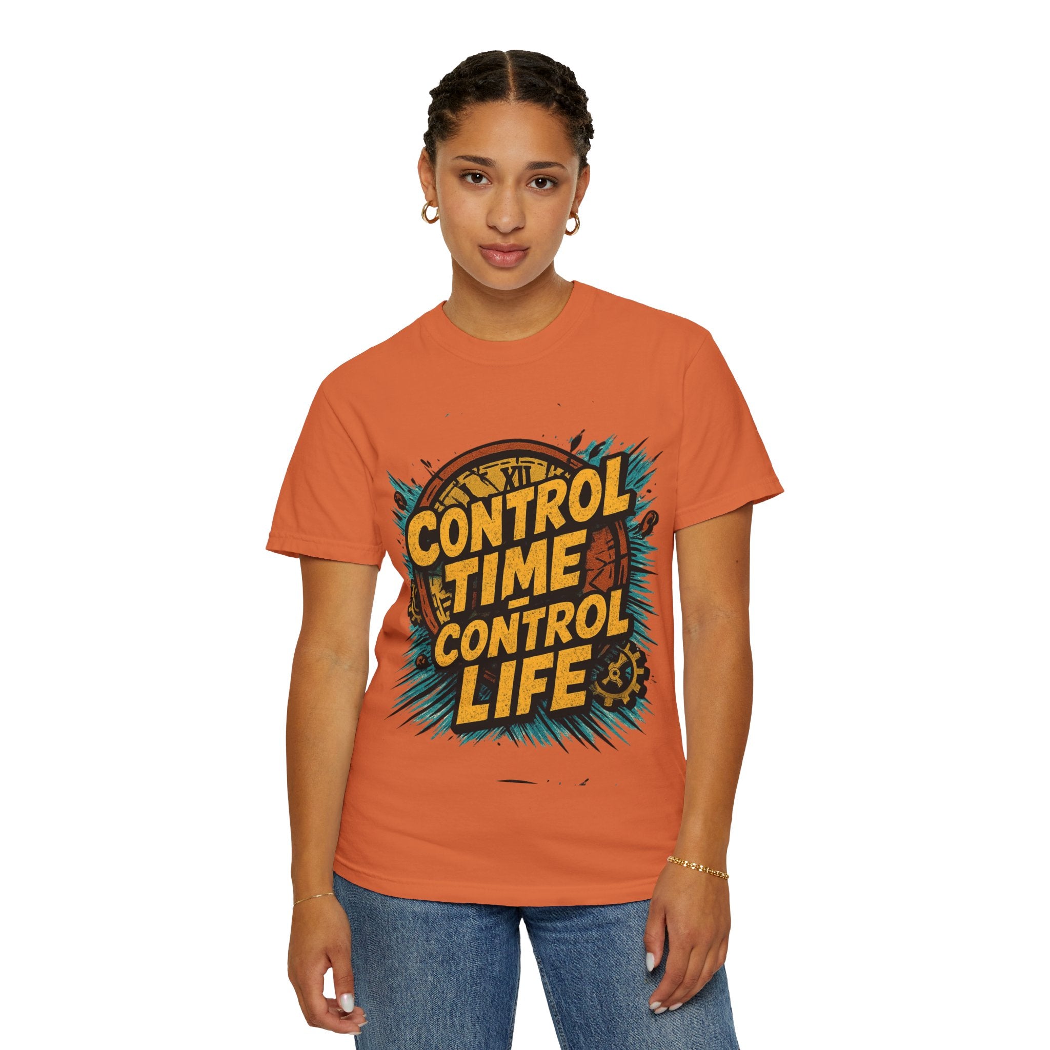 Control Time Control Life T-Shirt — Motivational Graphic Tee