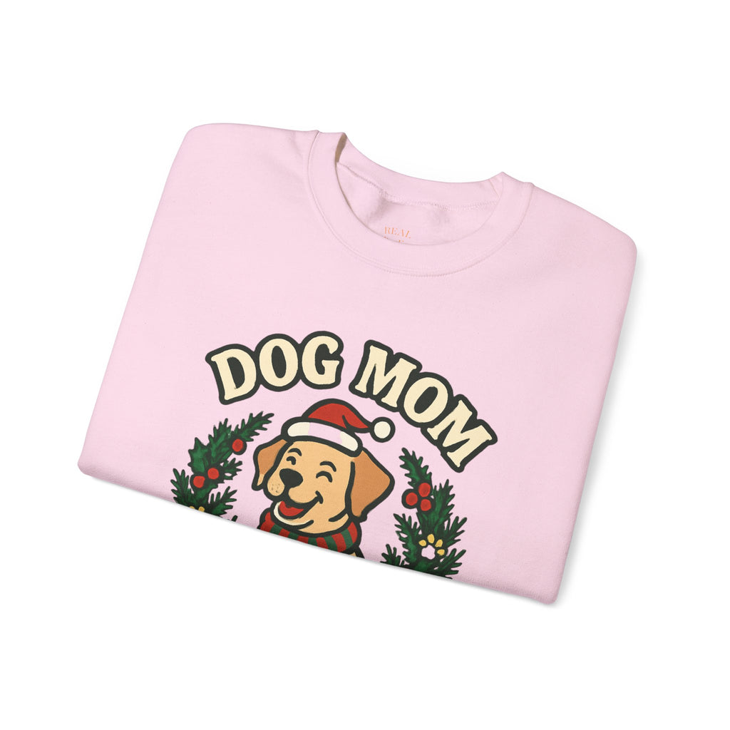 Dog Mom Sweatshirt — Merry Paw-mas Christmas Crewneck