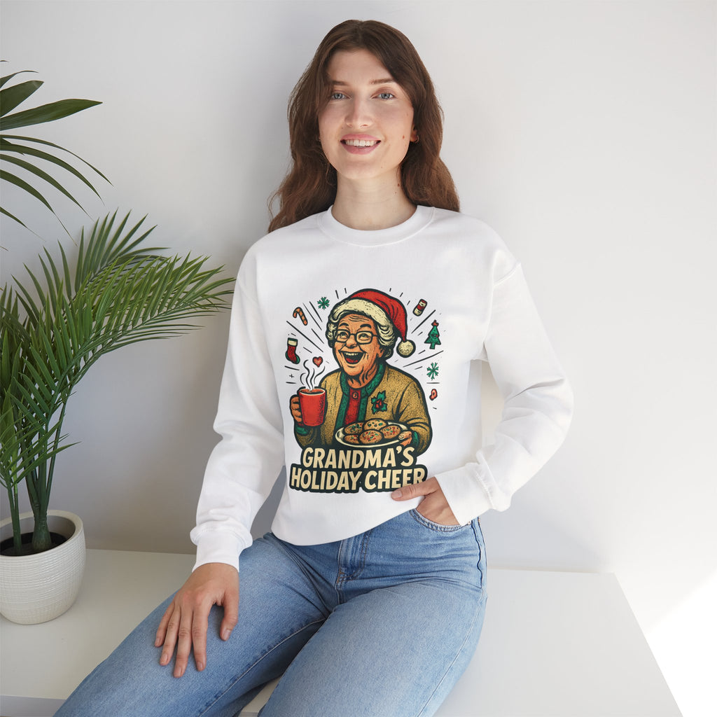 Grandma's Holiday Cheer Crewneck Sweatshirt