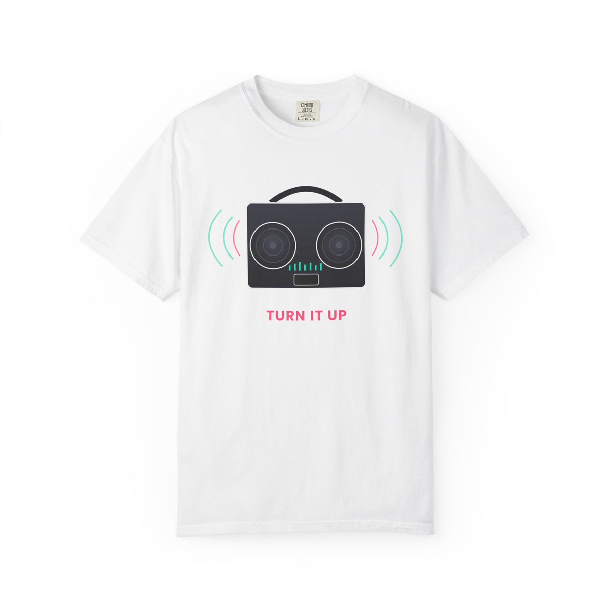 Boombox 'Turn It Up' T-Shirt