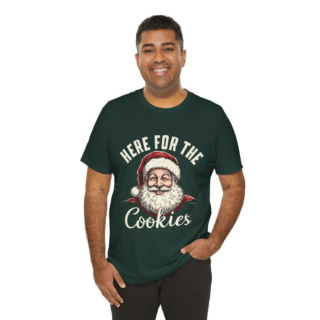 Santa Here for the Cookies Tee