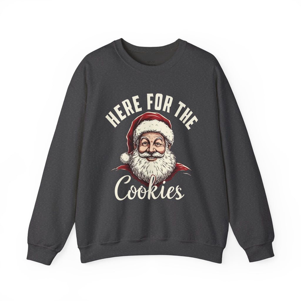 Santa Cookies Sweatshirt | Progress Over Perfection Unisex Crewneck