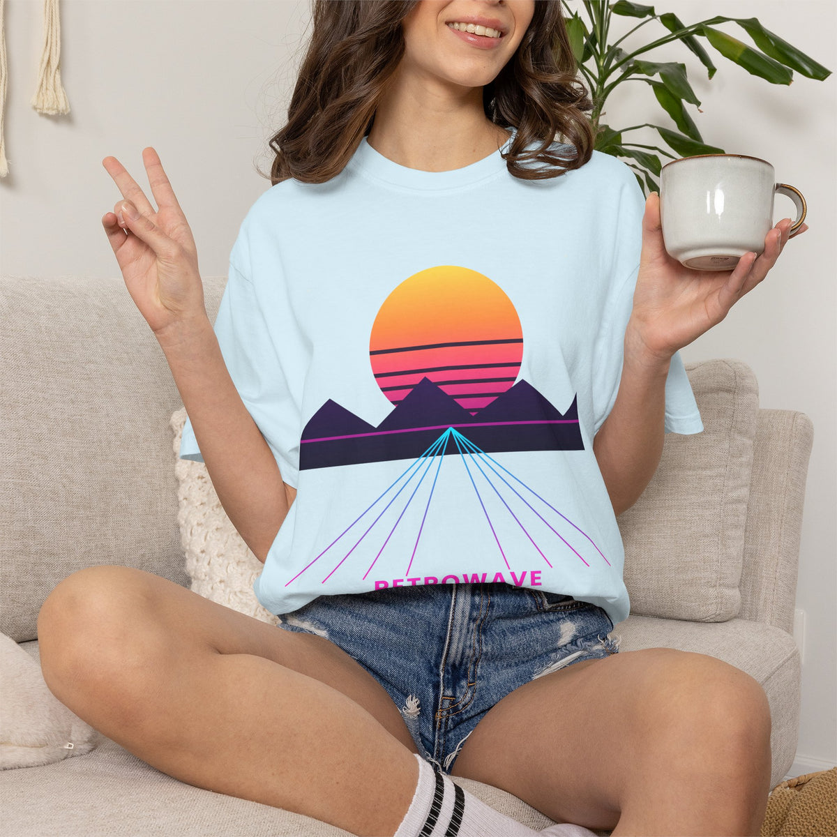 Retrowave Sunset T-Shirt
