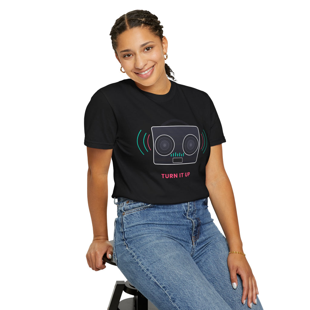 Boombox 'Turn It Up' T-Shirt