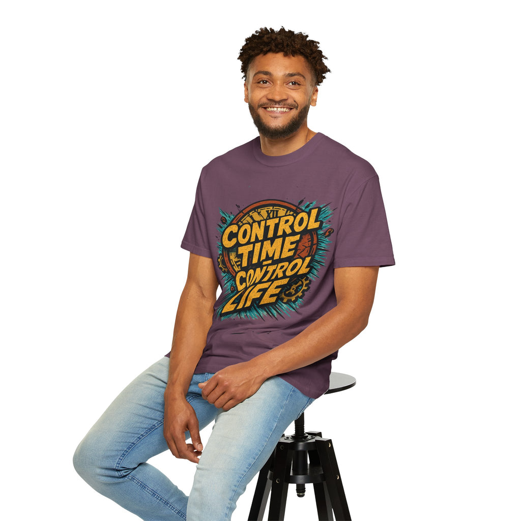 Control Time Control Life T-Shirt — Motivational Graphic Tee