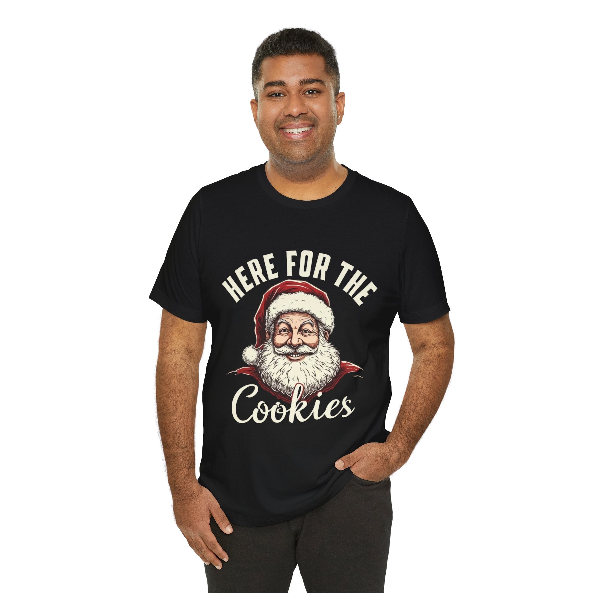 Santa Here for the Cookies Tee