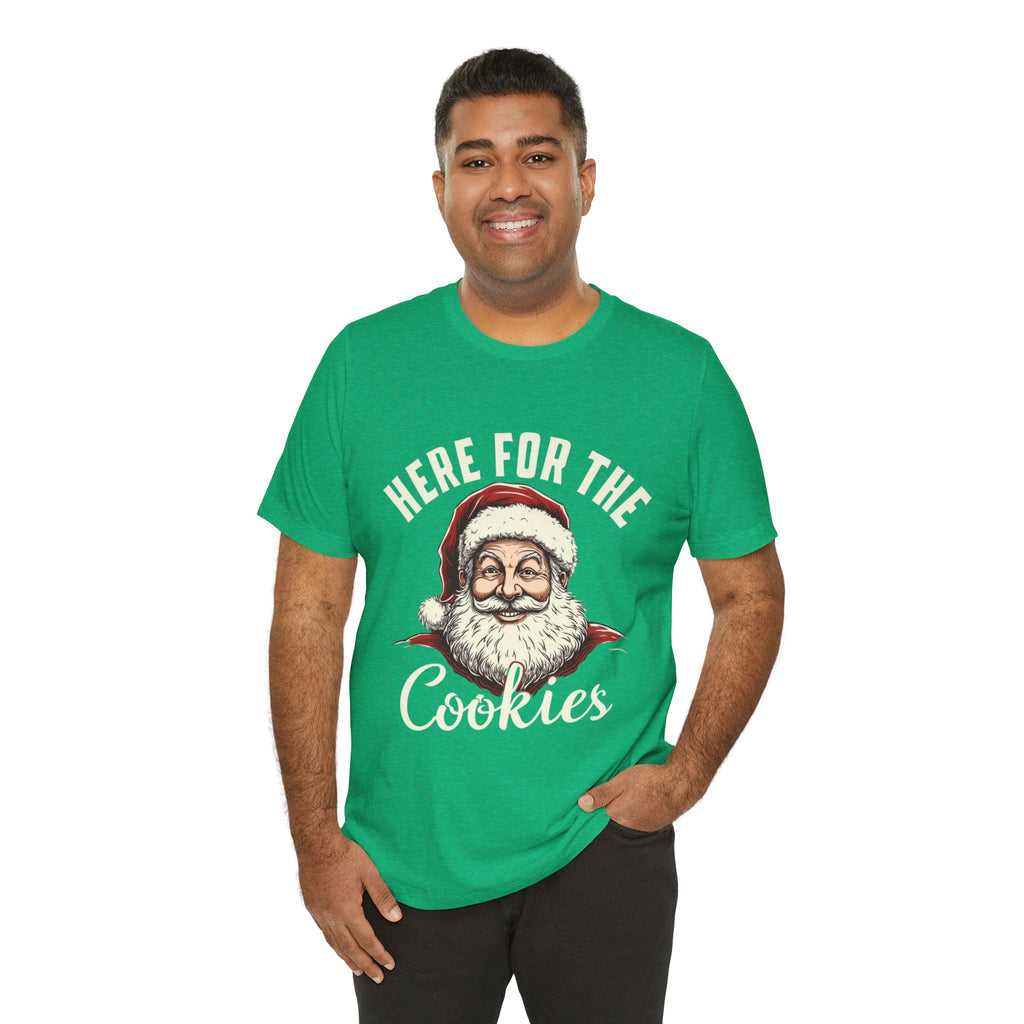 Santa Here for the Cookies Tee