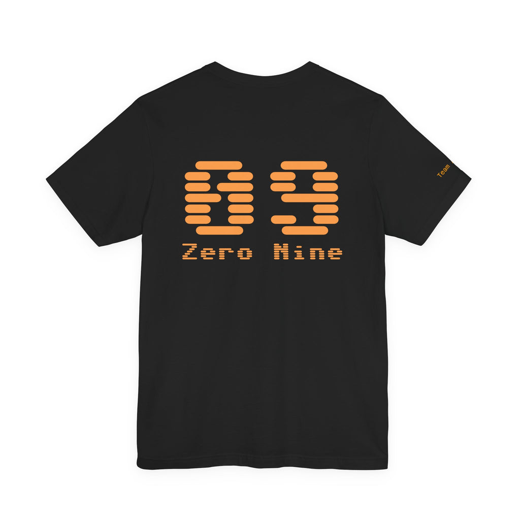 Retro Graphic Unisex Tee - 'Zero Nine' Design