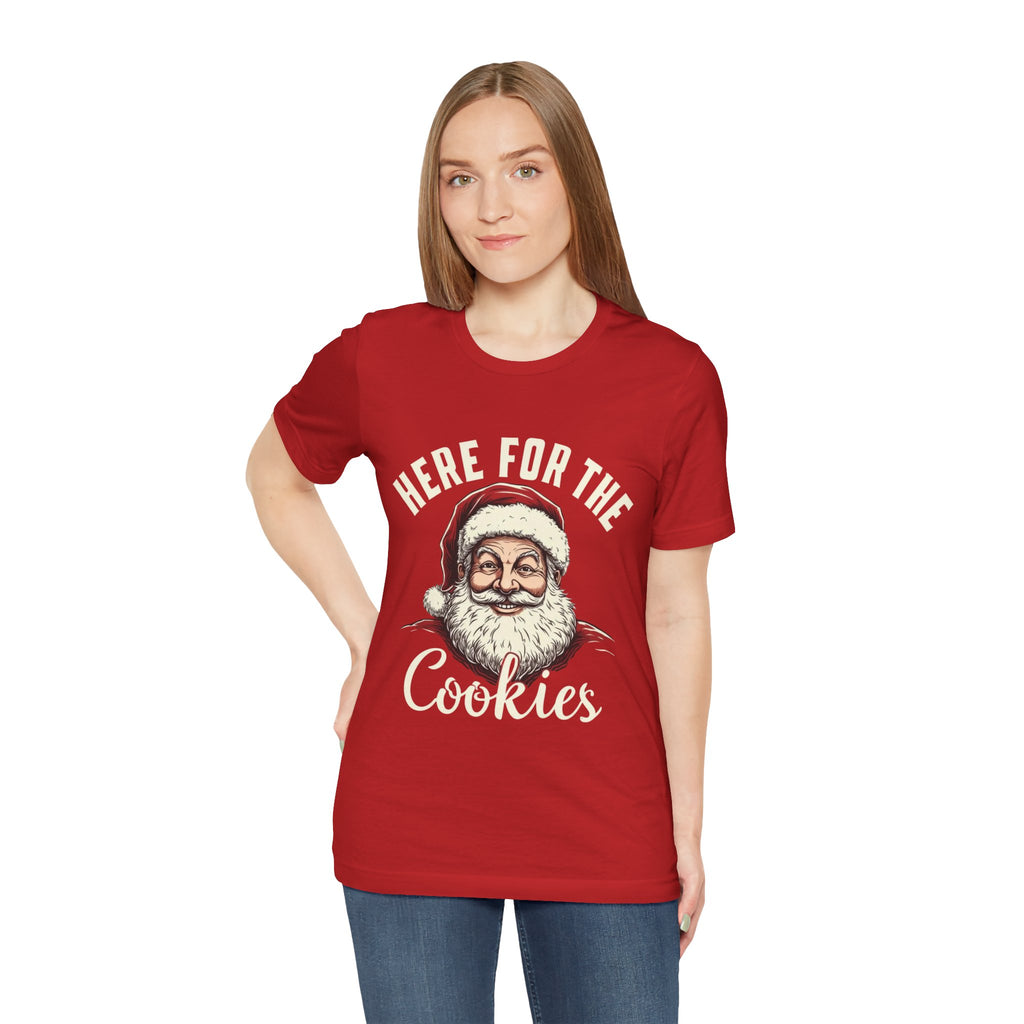 Santa Here for the Cookies Tee