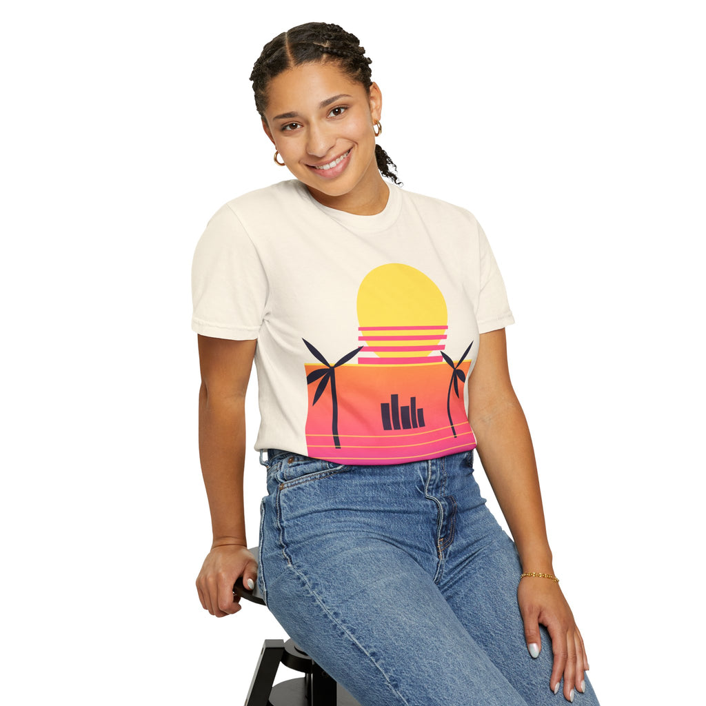 Miami Nights Sunset T-Shirt