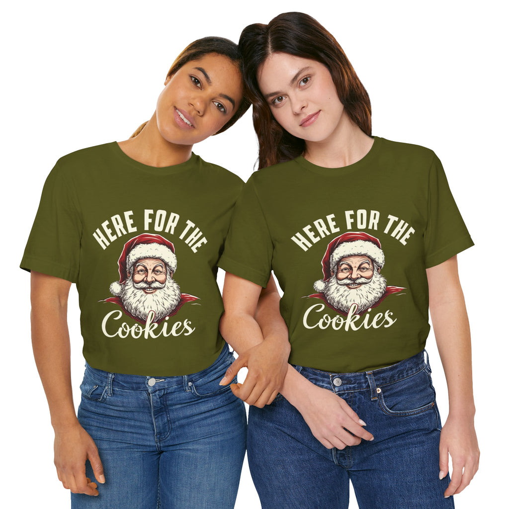 Santa Here for the Cookies Tee