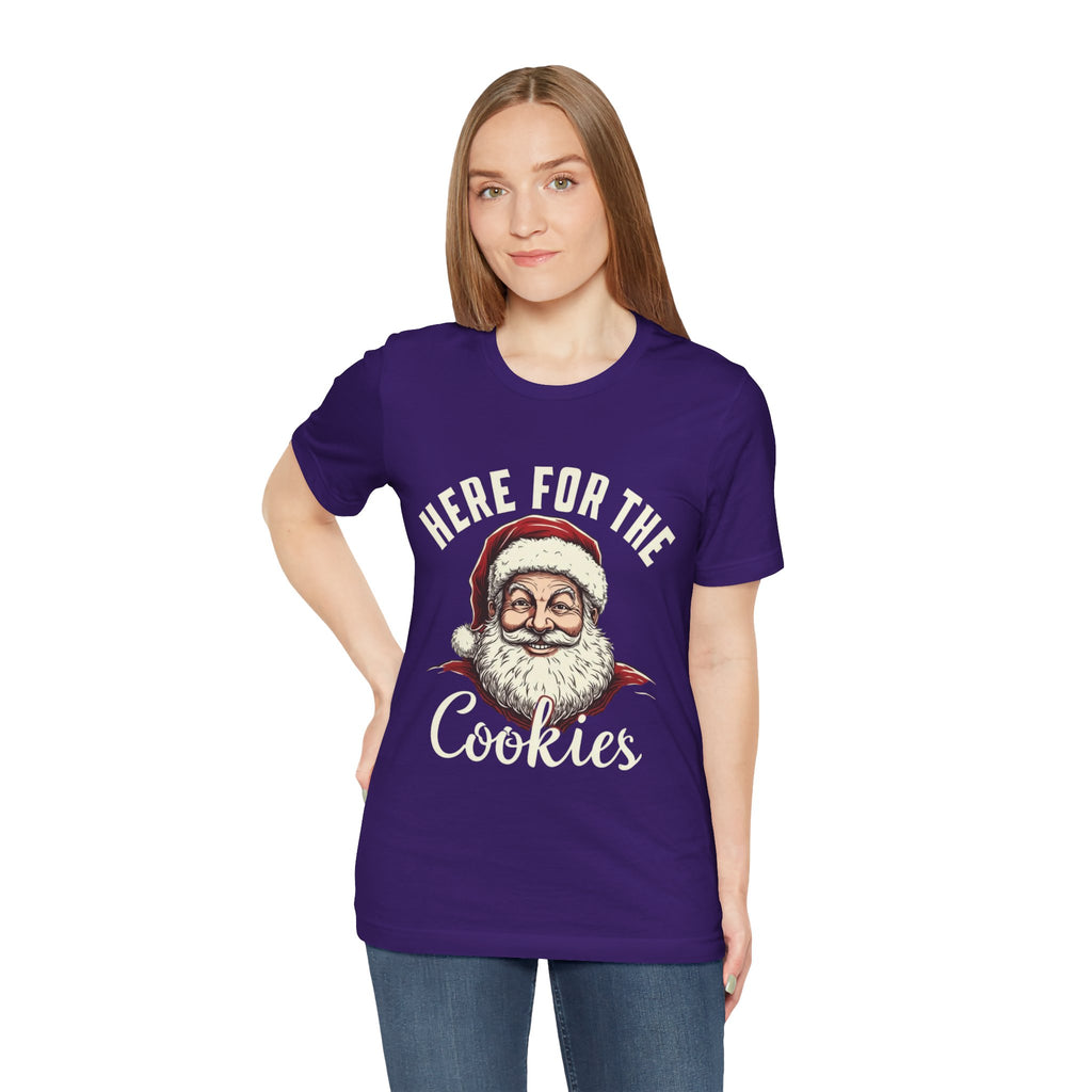 Santa Here for the Cookies Tee