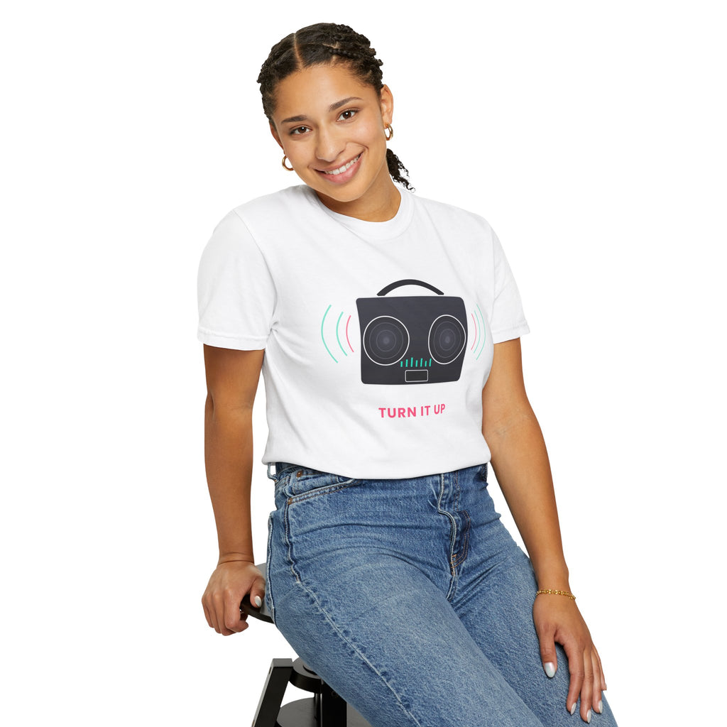 Boombox 'Turn It Up' T-Shirt