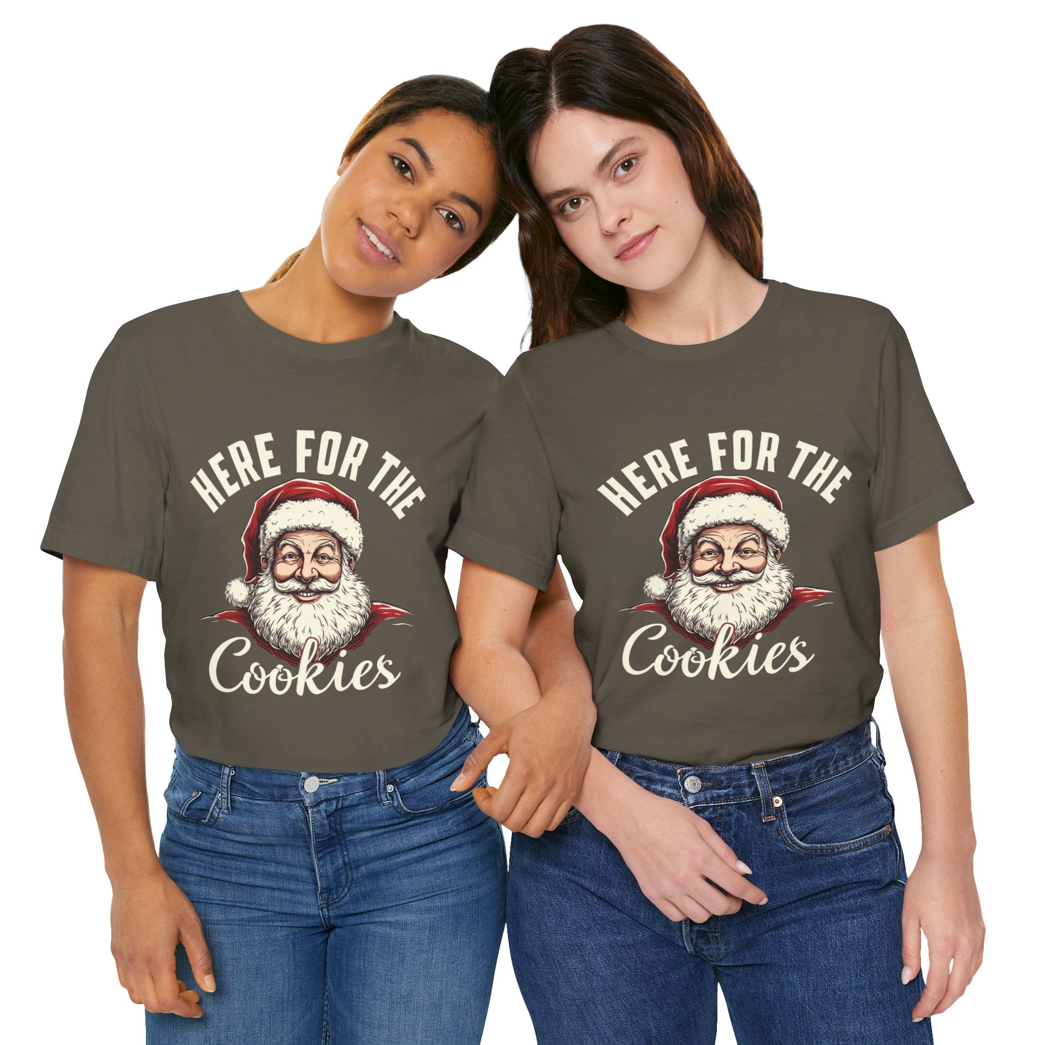 Santa Here for the Cookies Tee