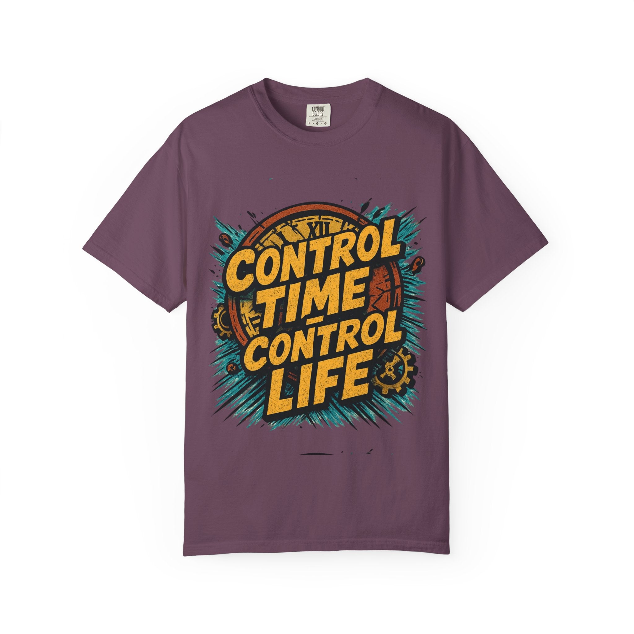 Control Time Control Life T-Shirt — Motivational Graphic Tee