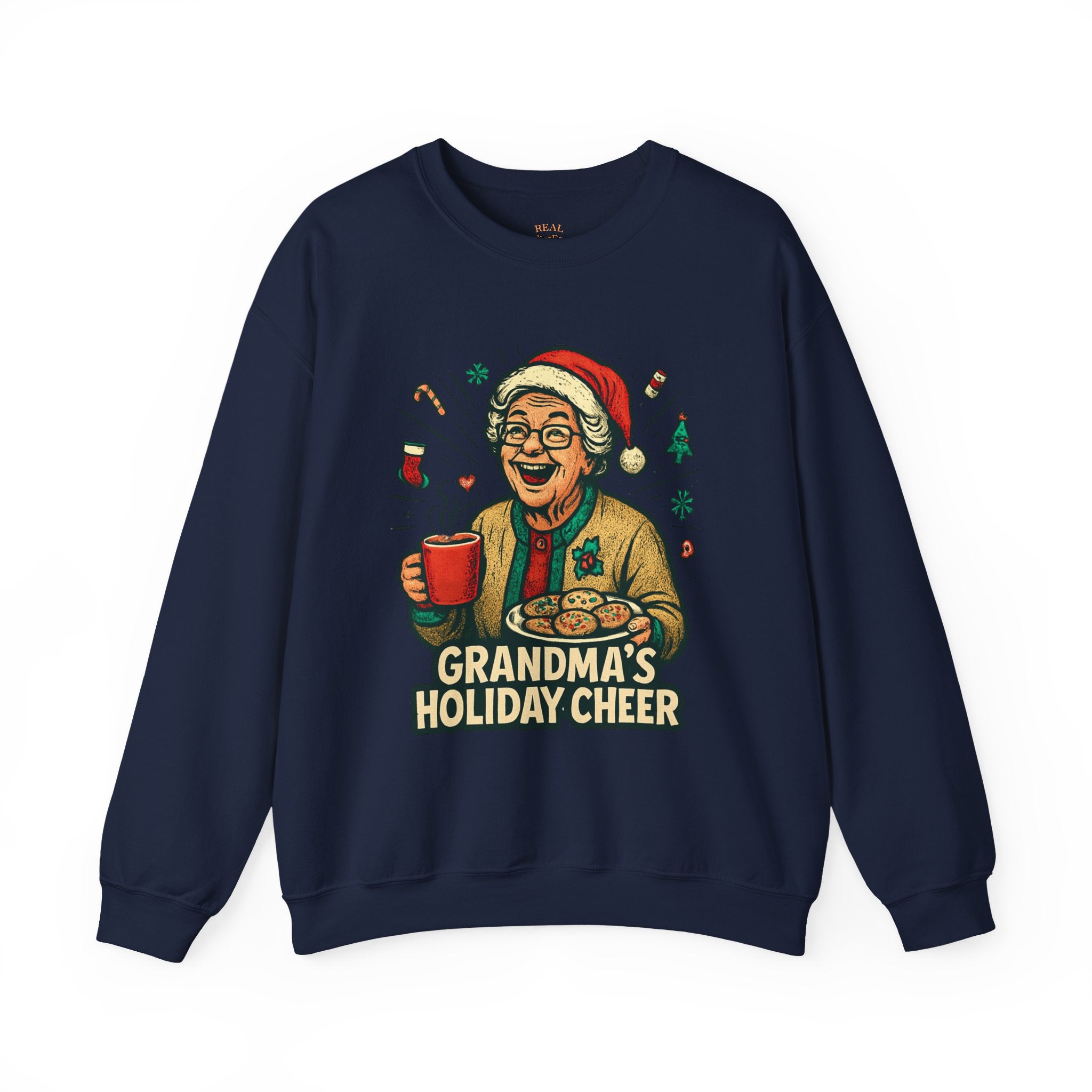 Grandma's Holiday Cheer Crewneck Sweatshirt