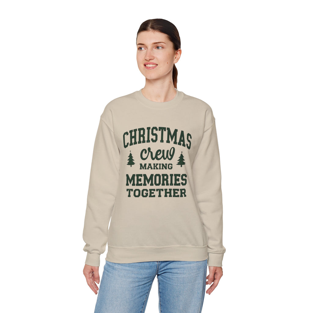 Christmas Crew Sweatshirt, Making Memories Together
