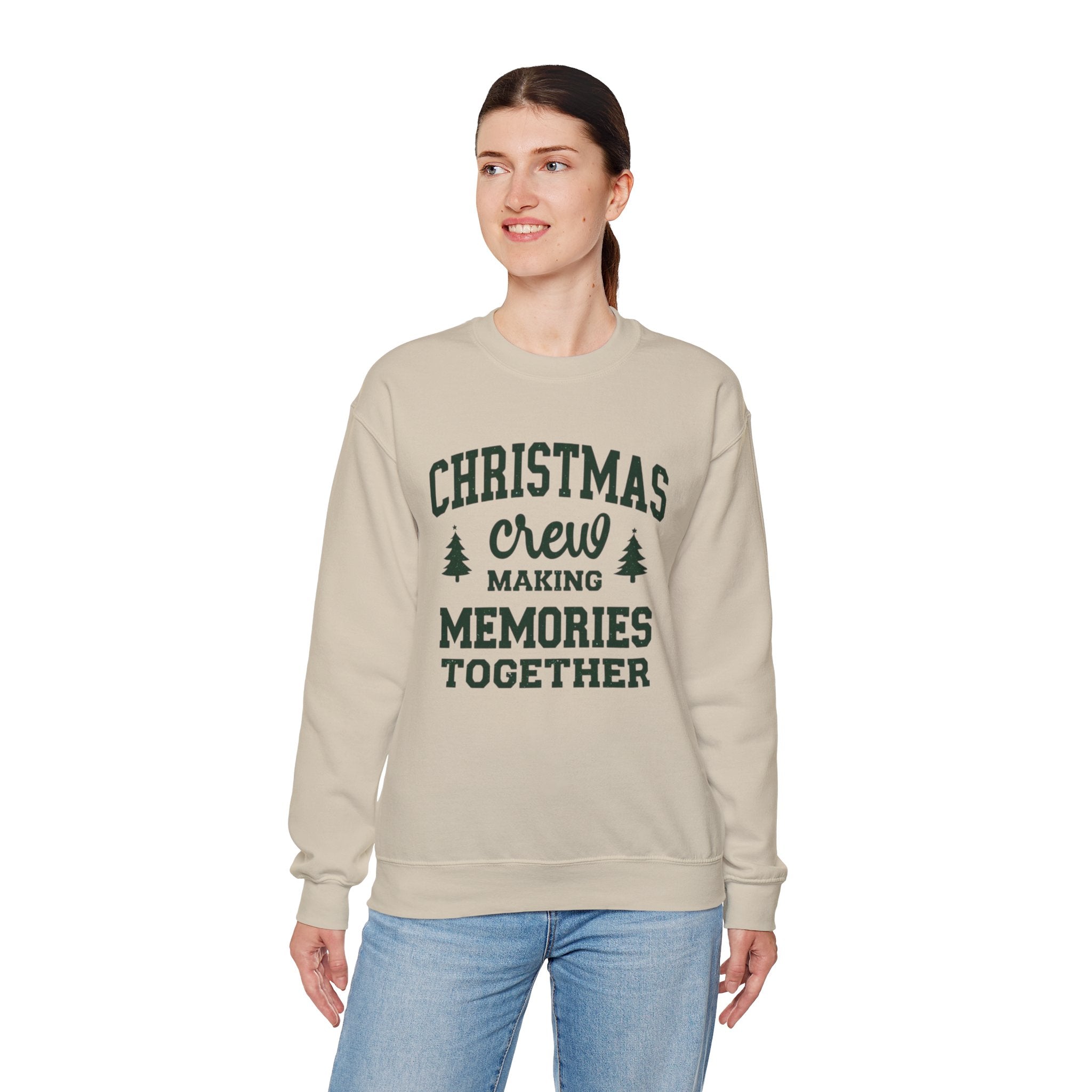 Christmas Crew Sweatshirt, Making Memories Together