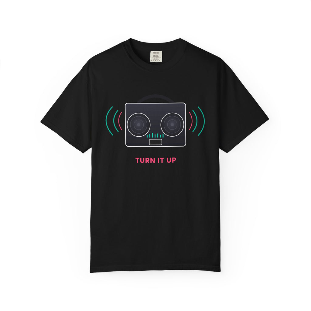 Boombox 'Turn It Up' T-Shirt