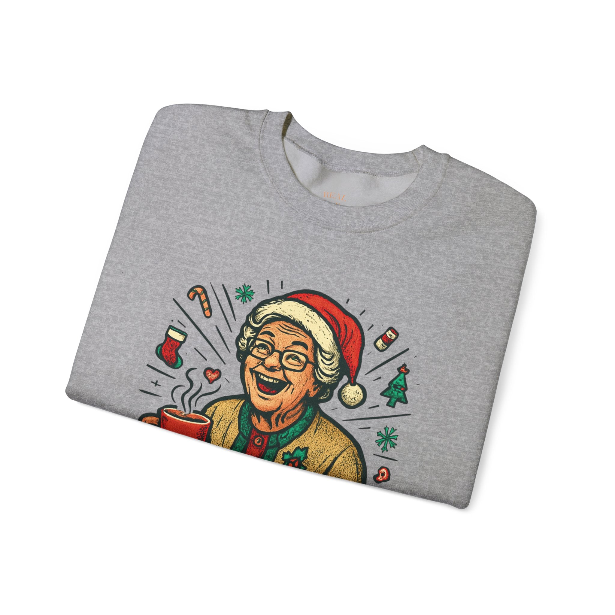 Grandma's Holiday Cheer Crewneck Sweatshirt