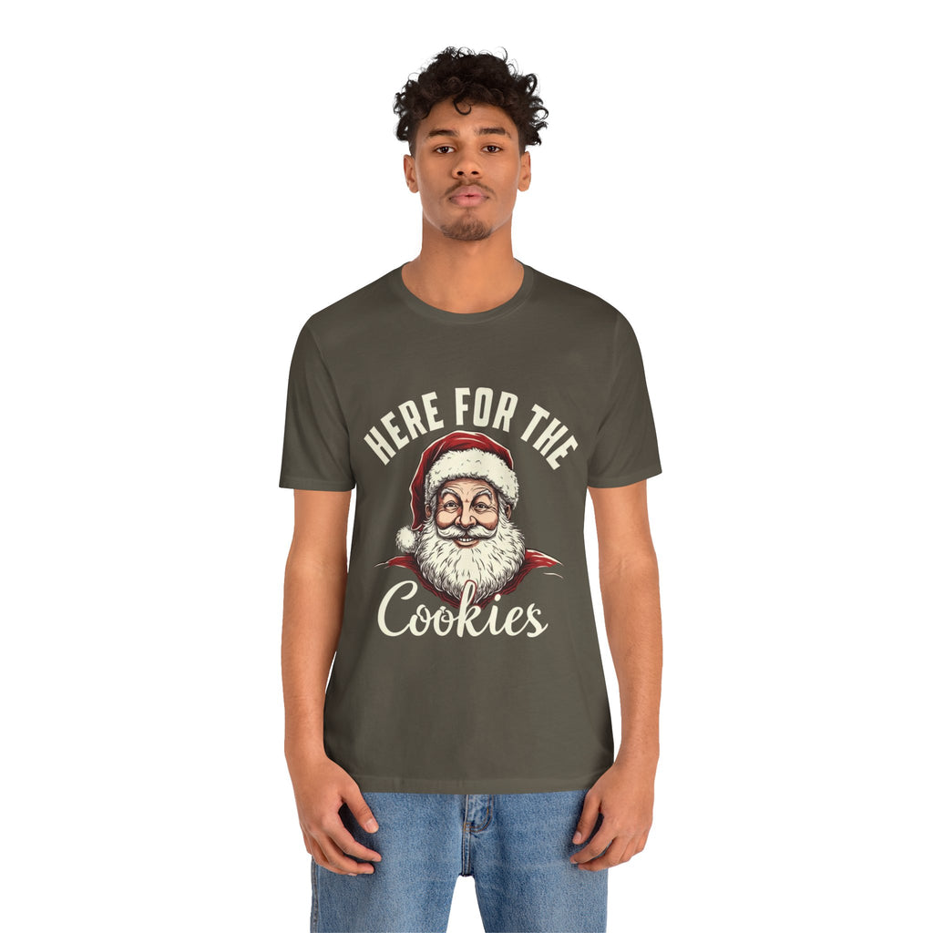 Santa Here for the Cookies Tee