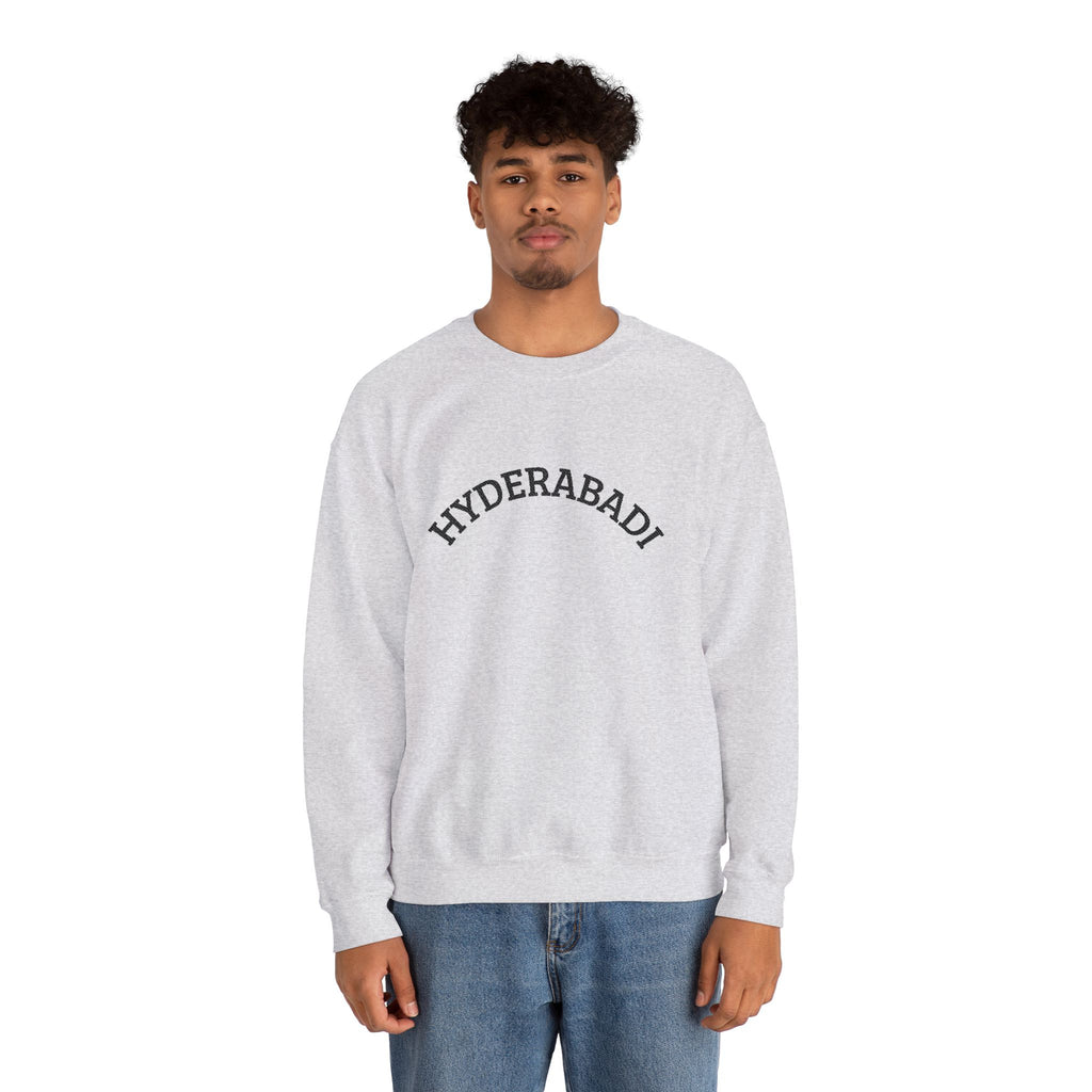 Hyderabadi Arch Logo Crewneck Sweatshirt