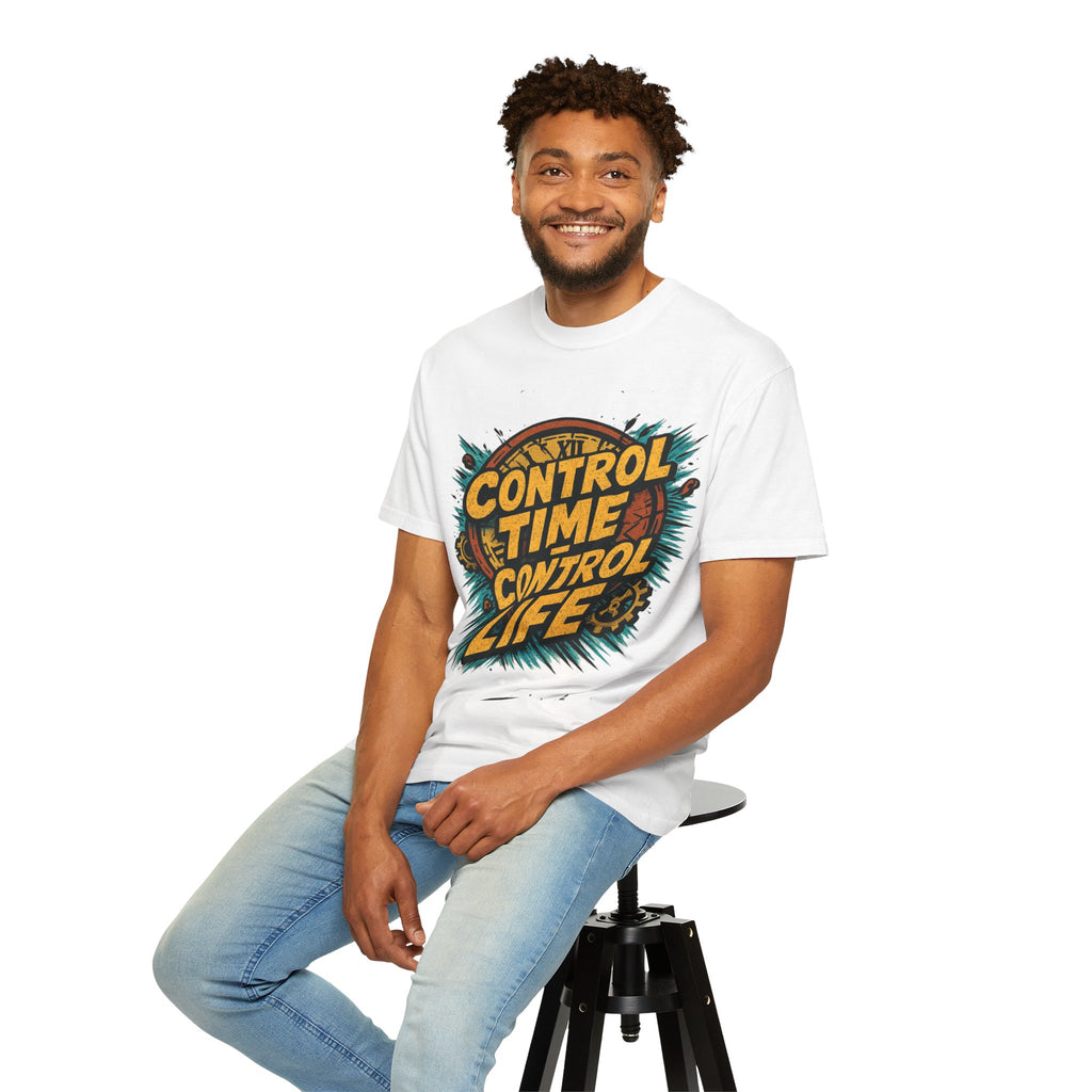 Control Time Control Life T-Shirt — Motivational Graphic Tee