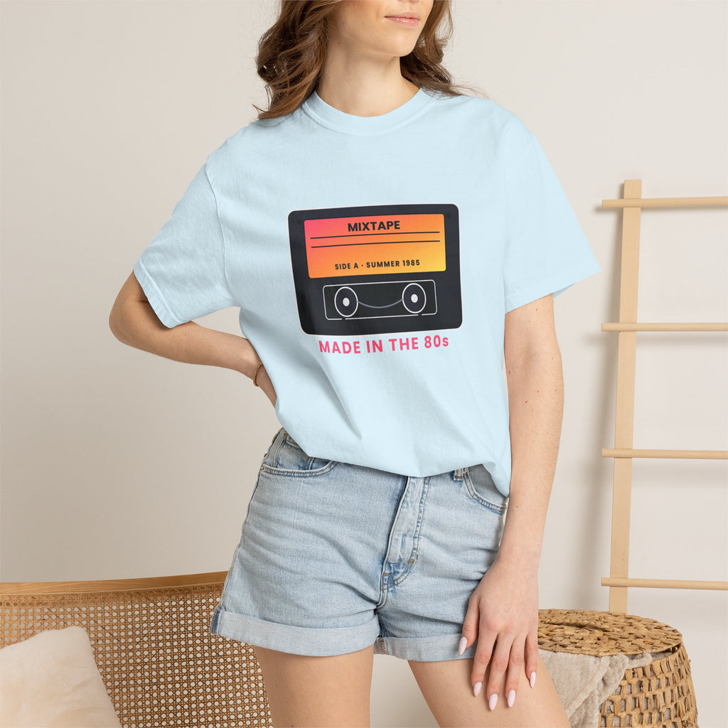 80s Mixtape T-Shirt — "Made in the 80s" Retro Cassette Tee