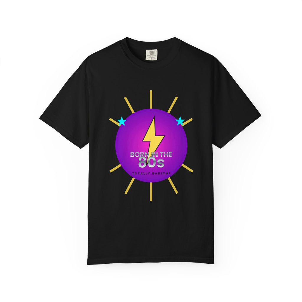 Born in the '80s Lightning Retro Graphic T-Shirt