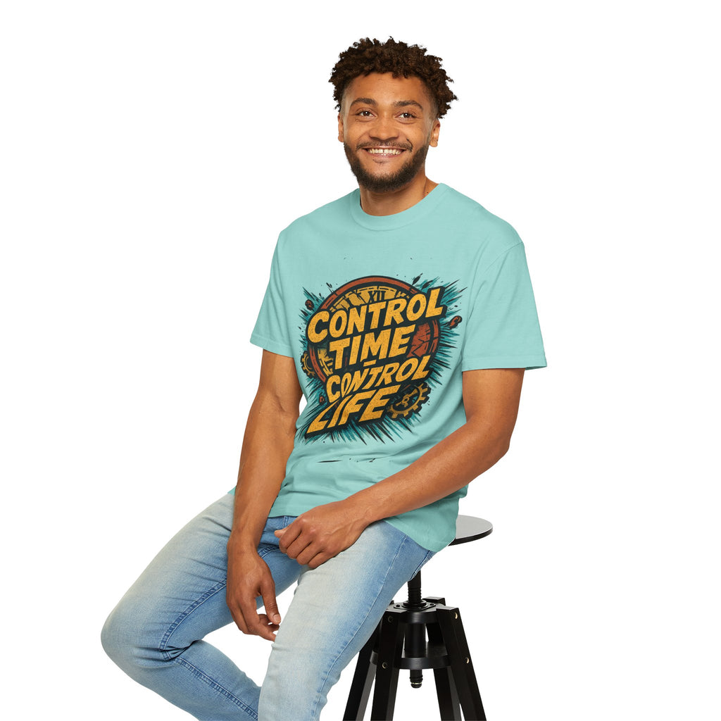 Control Time Control Life T-Shirt — Motivational Graphic Tee