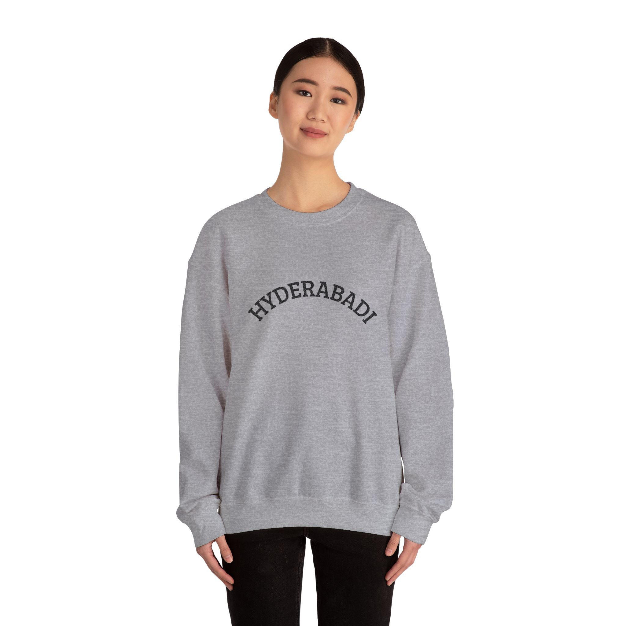 Hyderabadi Arch Logo Crewneck Sweatshirt