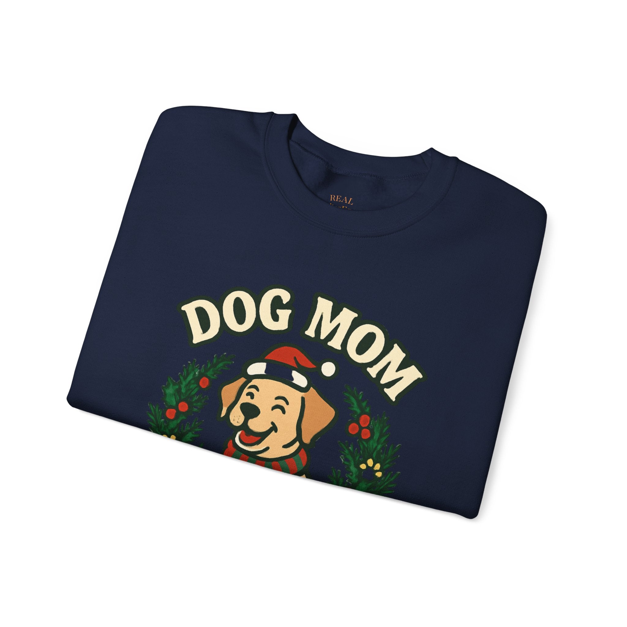 Dog Mom Sweatshirt — Merry Paw-mas Christmas Crewneck