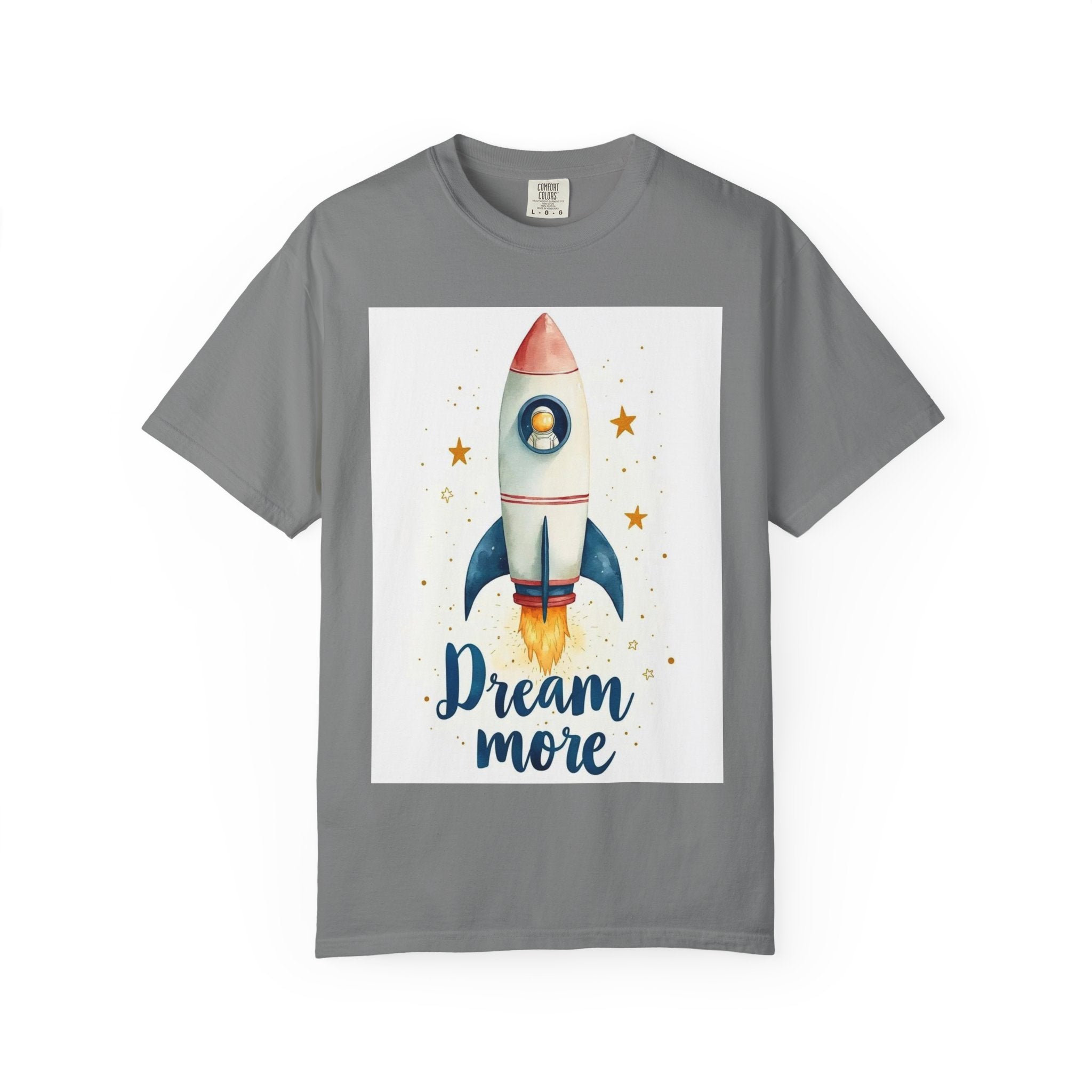 Dream More Unisex T-Shirt - Positive Vibes & Progress Motivational Tee
