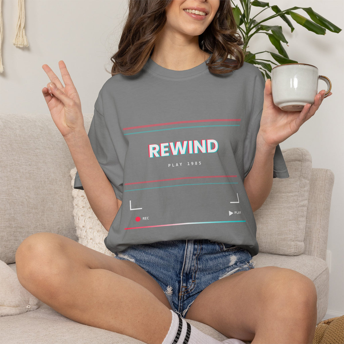 Rewind Vintage Cassette T-Shirt