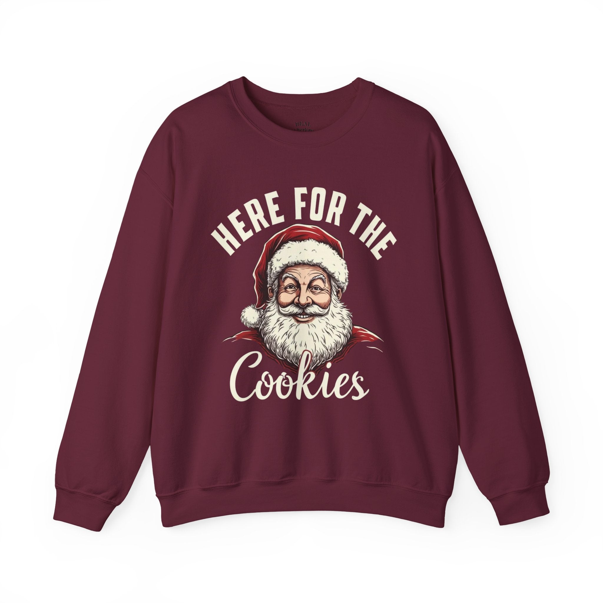 Santa Cookies Sweatshirt | Progress Over Perfection Unisex Crewneck