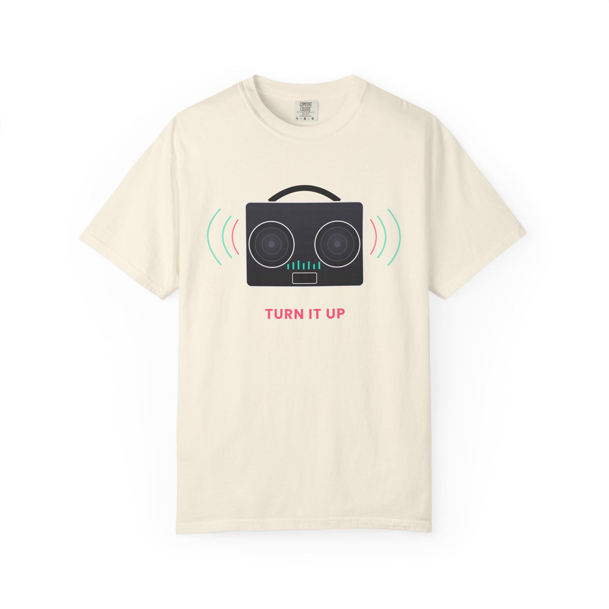 Boombox 'Turn It Up' T-Shirt