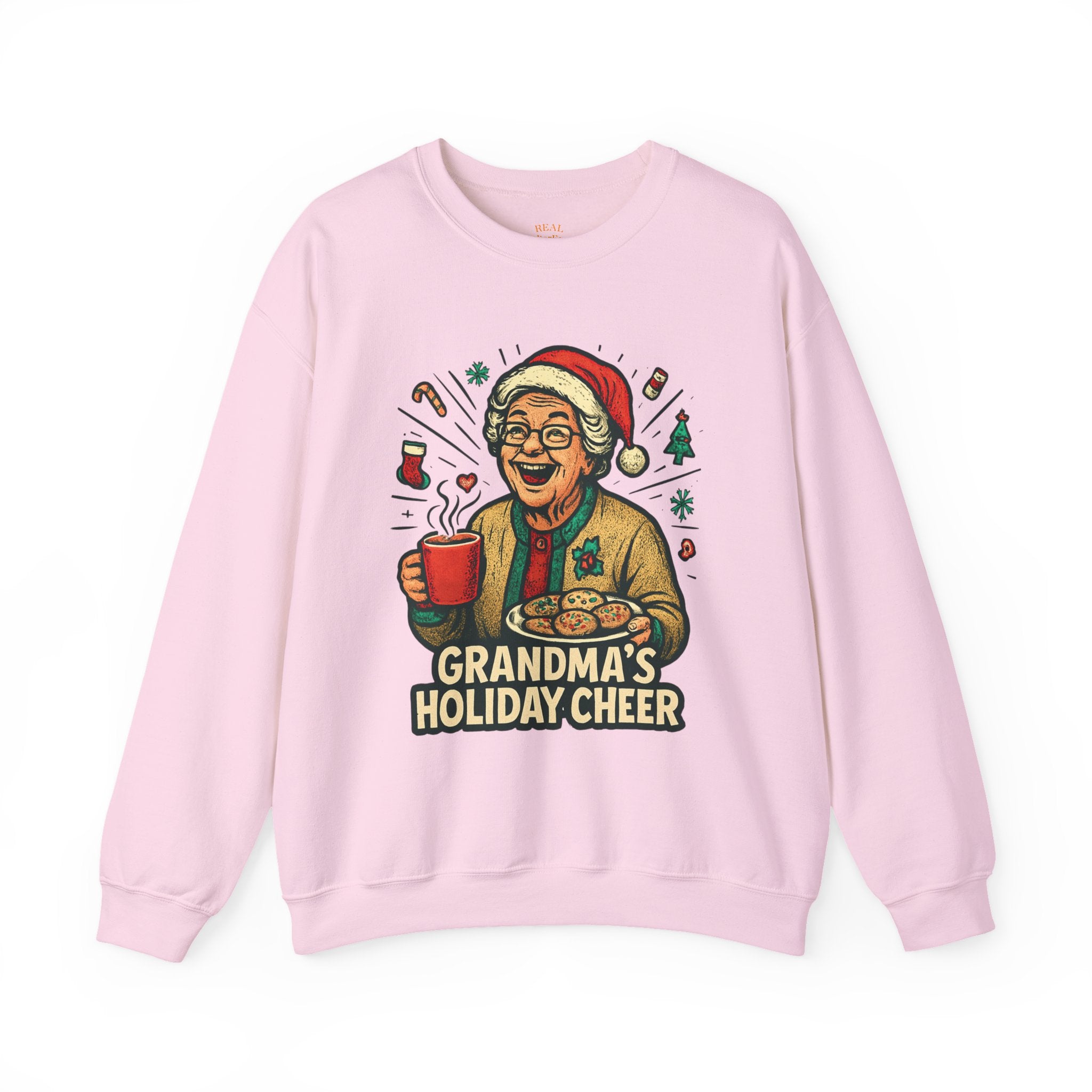Grandma's Holiday Cheer Crewneck Sweatshirt