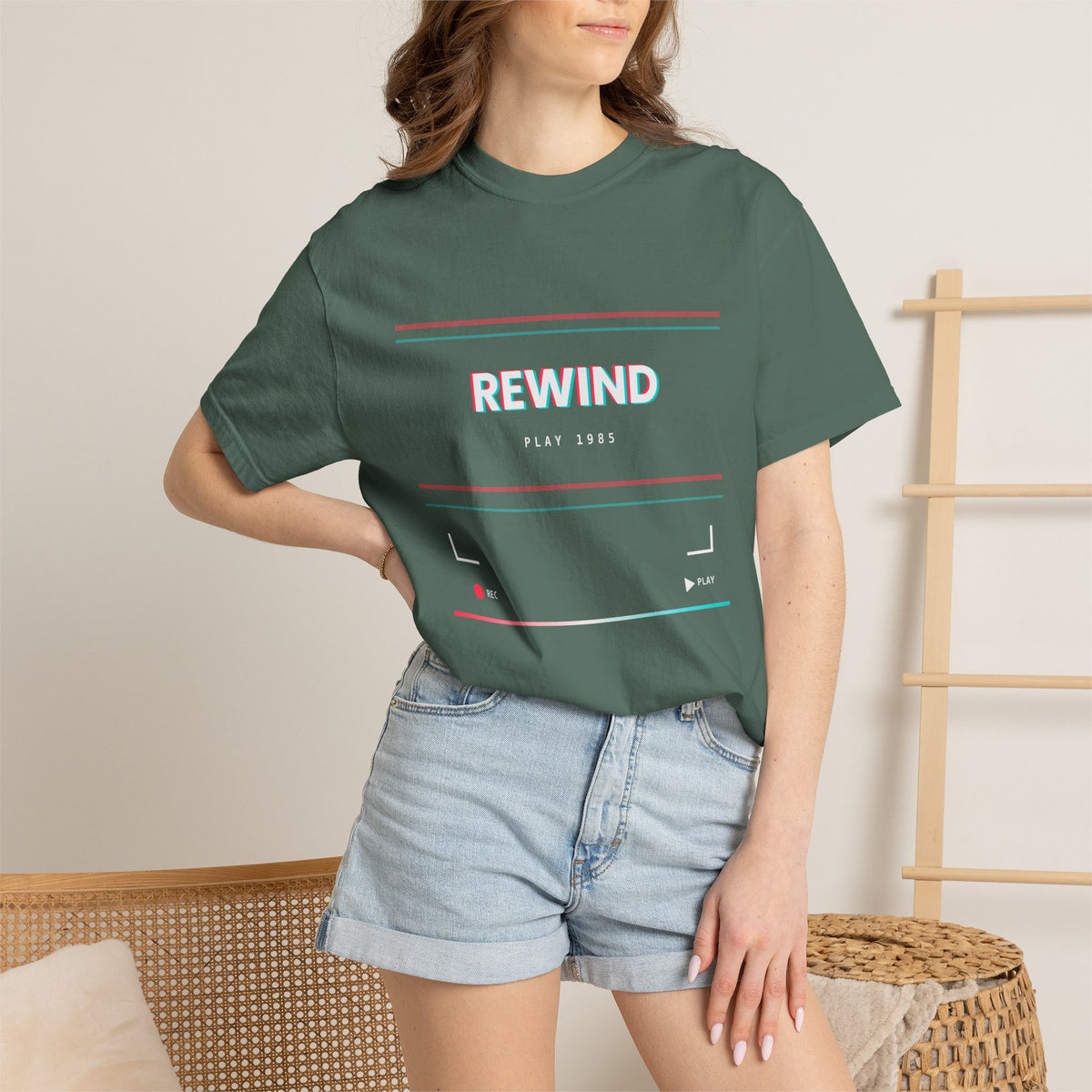 Rewind Vintage Cassette T-Shirt