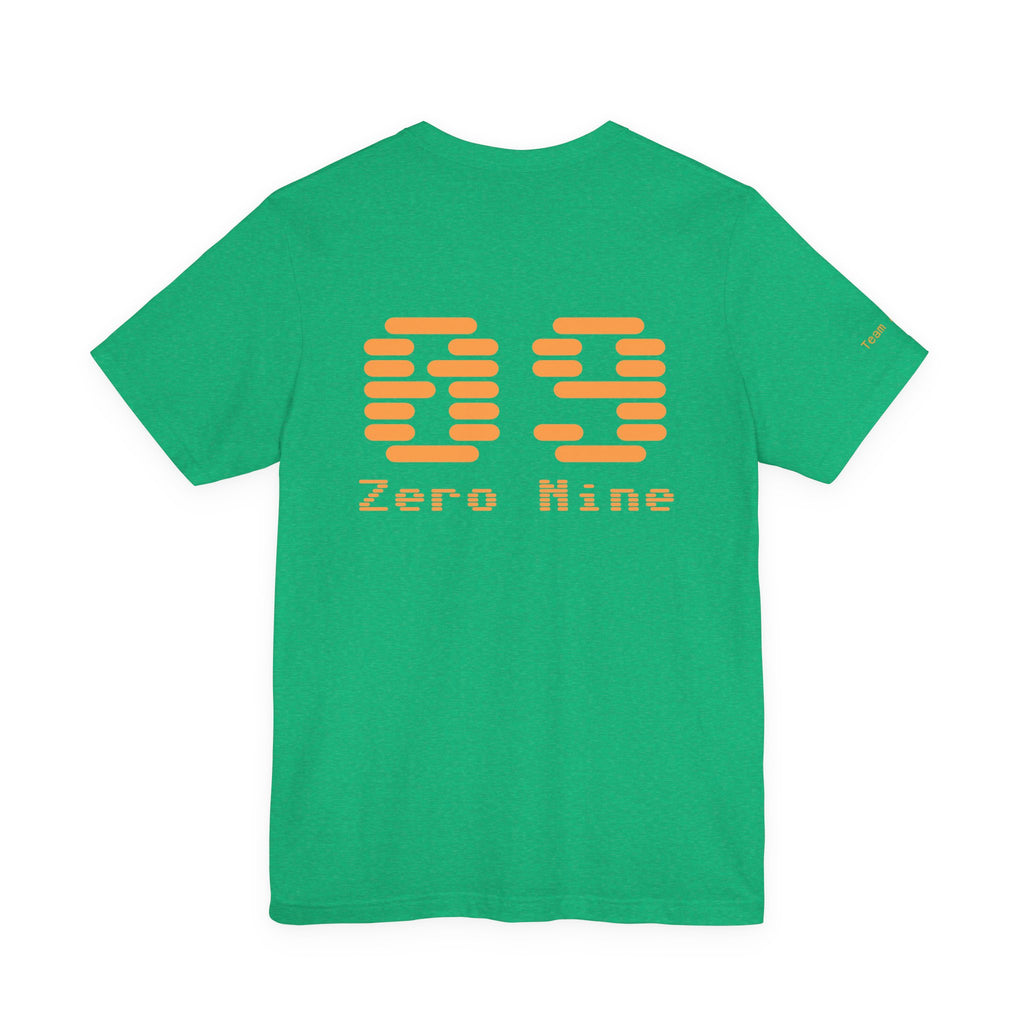 Retro Graphic Unisex Tee - 'Zero Nine' Design