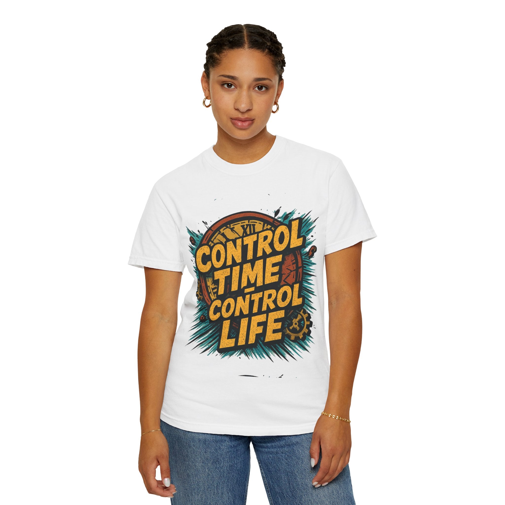 Control Time Control Life T-Shirt — Motivational Graphic Tee