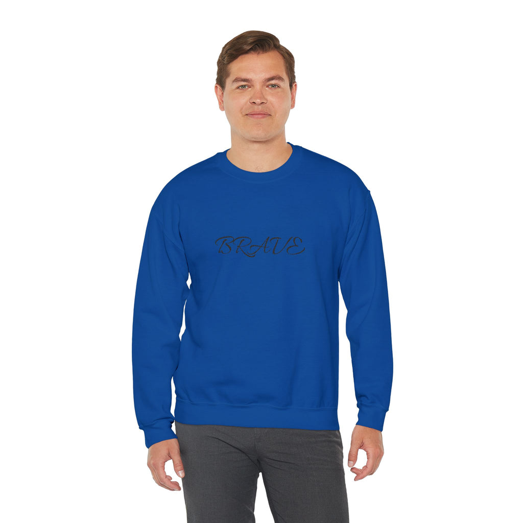 Brave Script Crewneck Sweatshirt