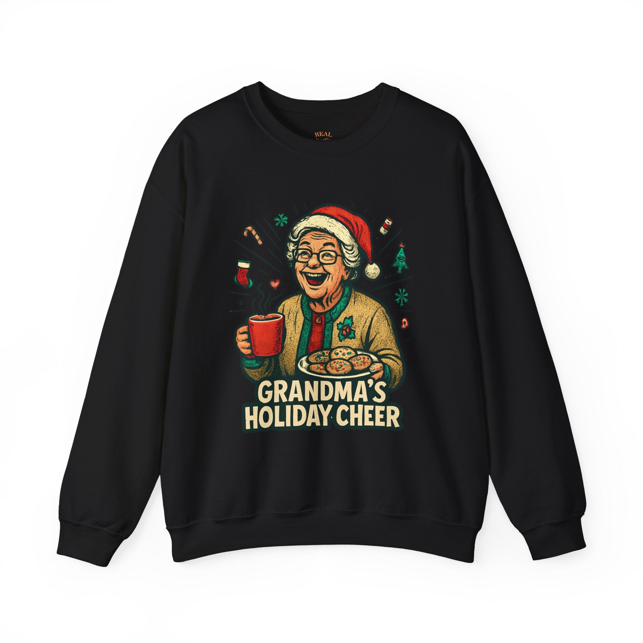 Grandma's Holiday Cheer Crewneck Sweatshirt