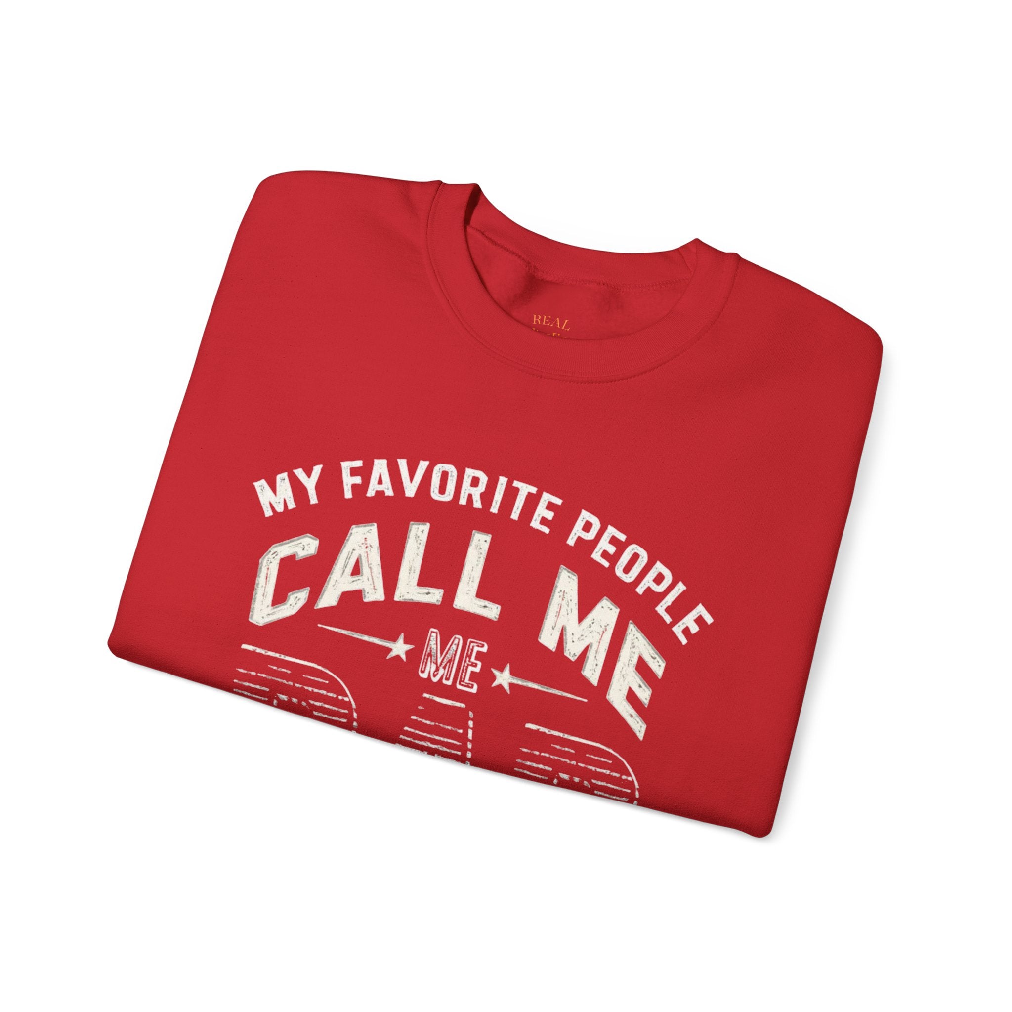 Cozy Call Me Crewneck Sweatshirt