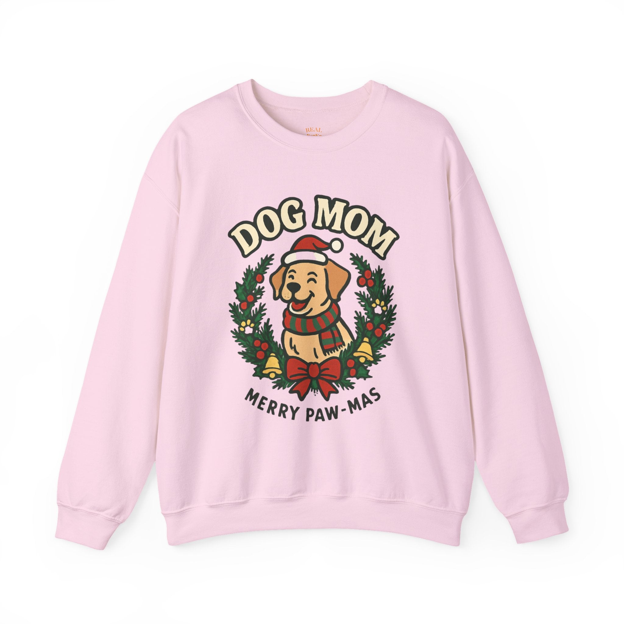 Dog Mom Sweatshirt — Merry Paw-mas Christmas Crewneck