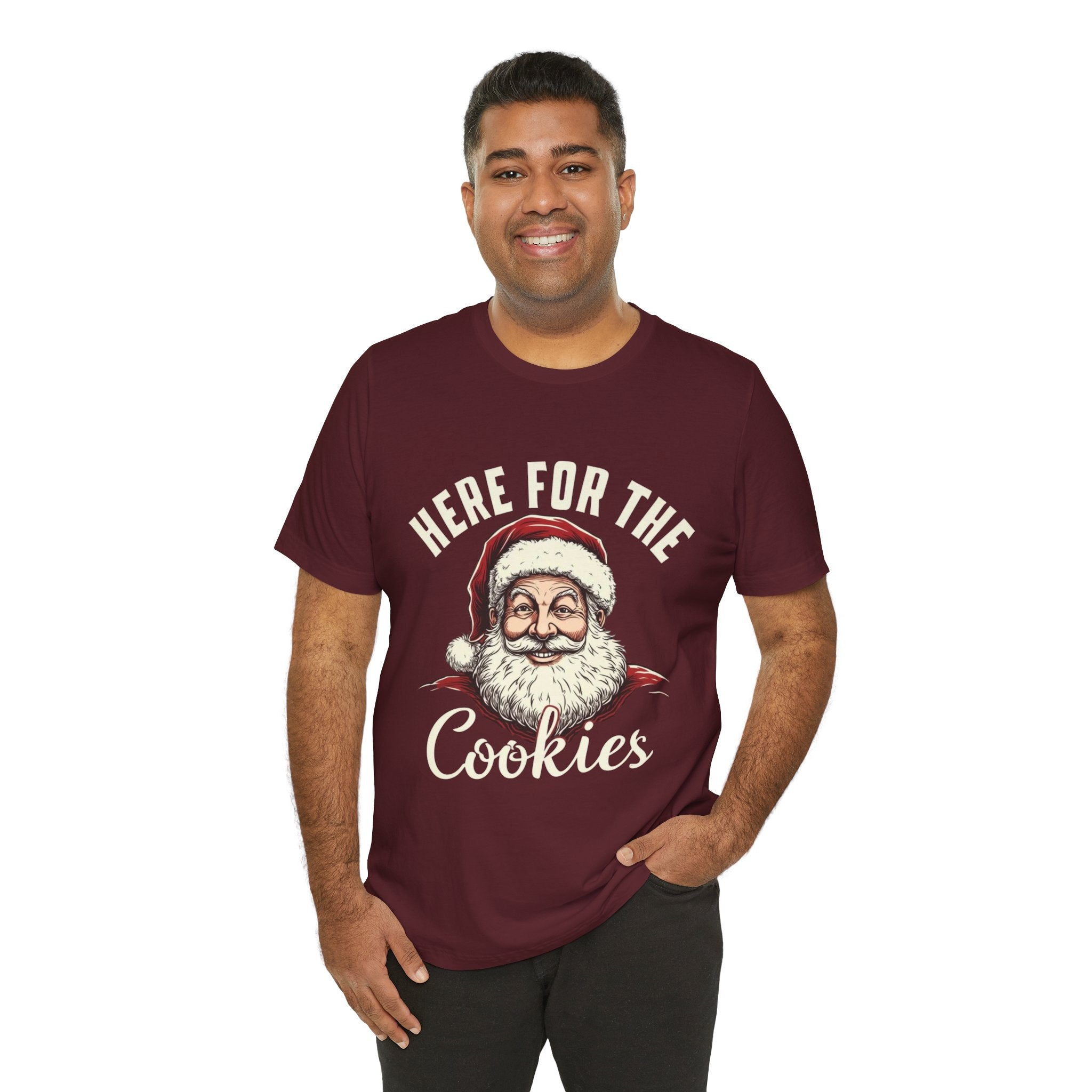 Santa Here for the Cookies Tee