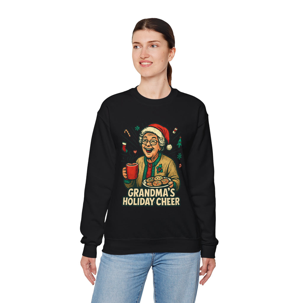 Grandma's Holiday Cheer Crewneck Sweatshirt